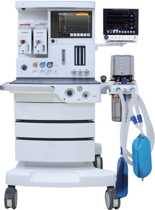 15 ¢ टीएफटी एलसीडी टच स्क्रीन श्वसन वेंटिलेटर मशीन सटीक ईटीसीओ2 माप के लिए